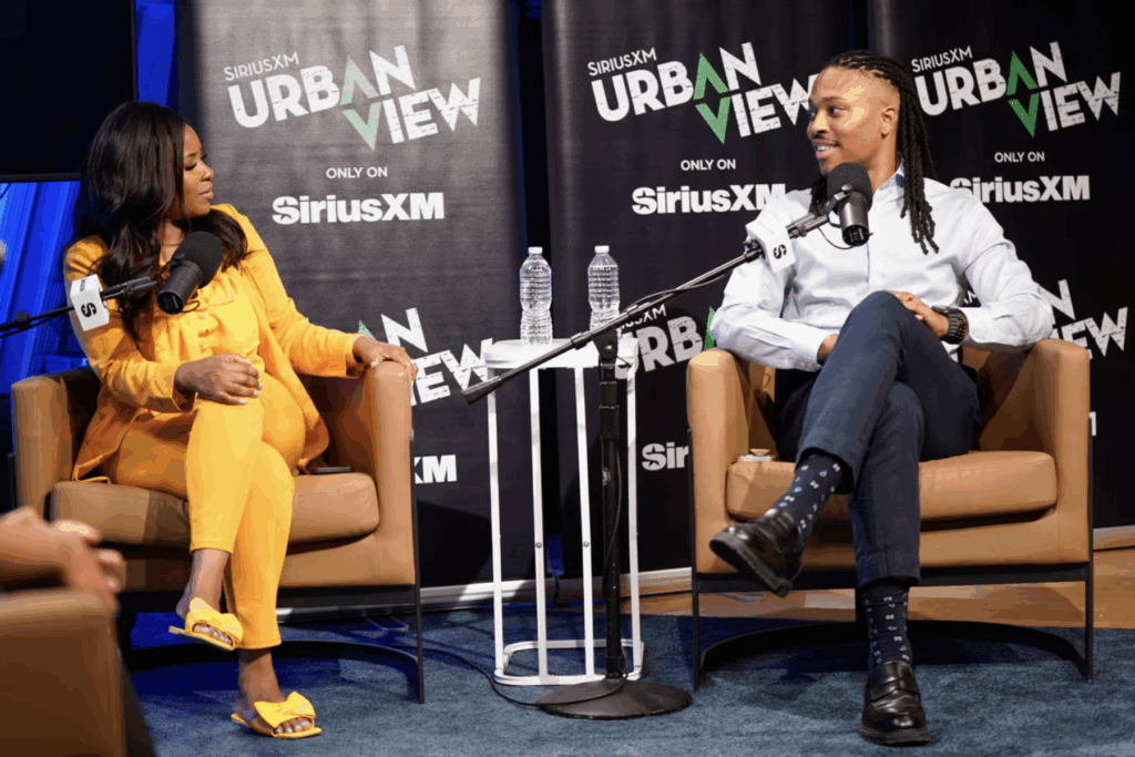 Crockett speaks with Kenyatta on 'Urban View.' Crockett said donors already have 'one specific candidate' in mind, but didn't reveal their identity
Getty Images for SiriusXM